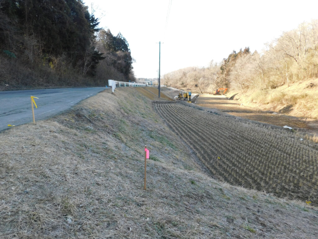 引沢歩道道路線測量業務